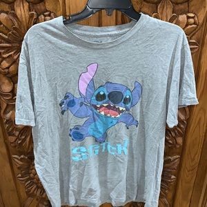 GUC Stitch large comfy gray tee shirt